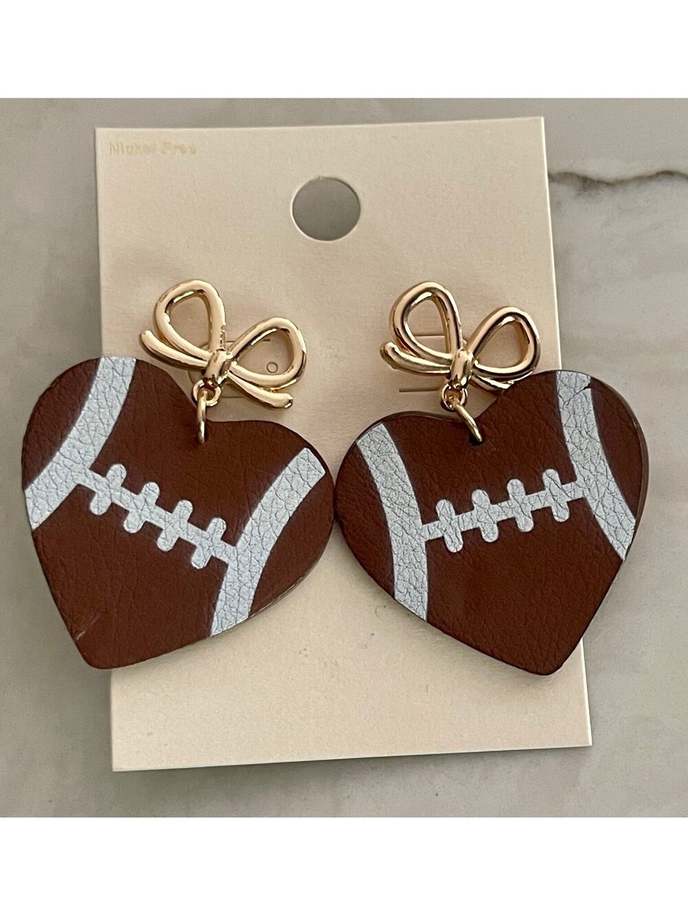 Football Earrings
